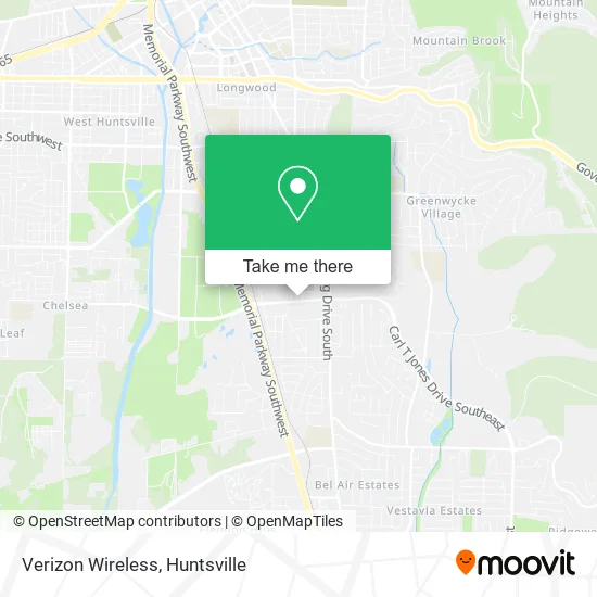 Verizon Wireless map