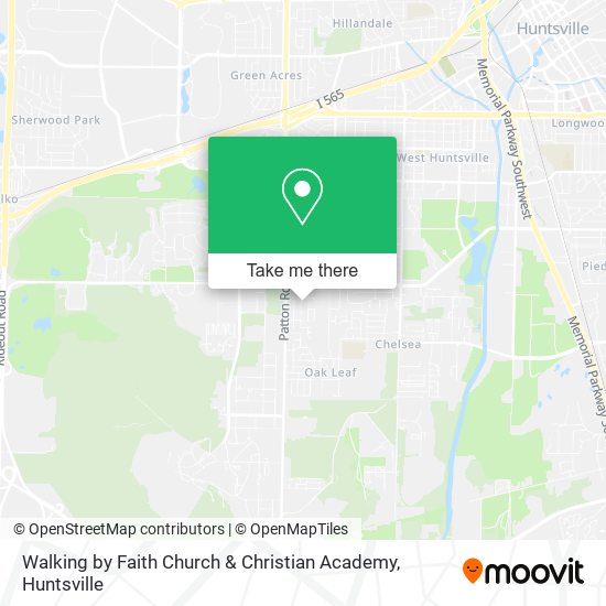 Walking by Faith Church & Christian Academy map