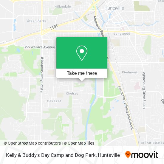 Kelly & Buddy's Day Camp and Dog Park map
