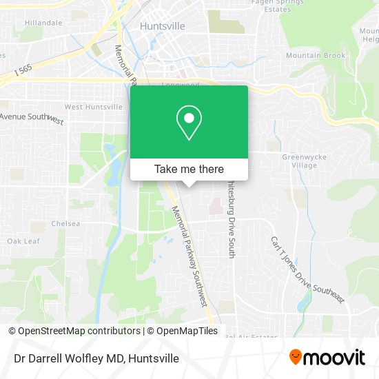 Dr Darrell Wolfley MD map