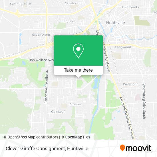 Mapa de Clever Giraffe Consignment