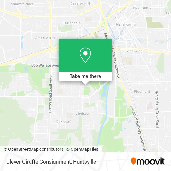 Clever Giraffe Consignment map
