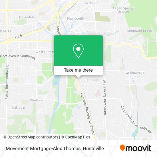 Movement Mortgage-Alex Thomas map