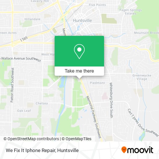 We Fix It Iphone Repair map