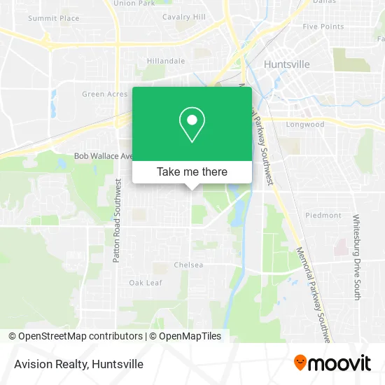 Avision Realty map