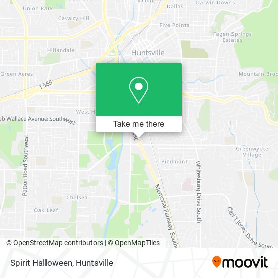 Spirit Halloween map