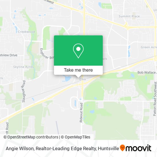 Mapa de Angie Wilson, Realtor-Leading Edge Realty