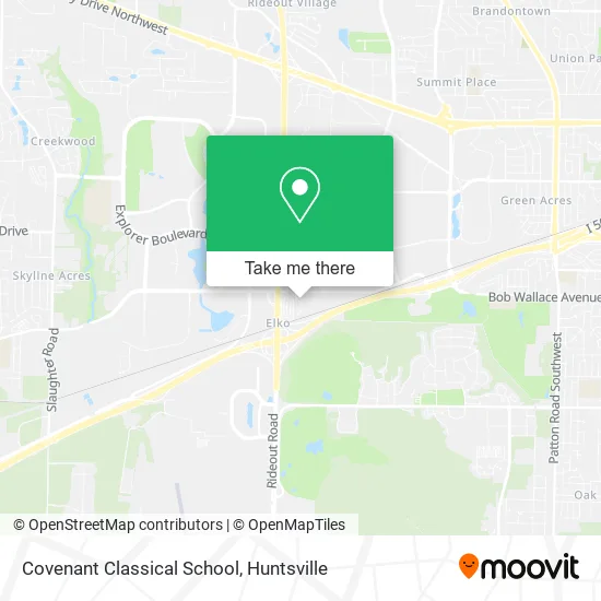 Covenant Classical School map