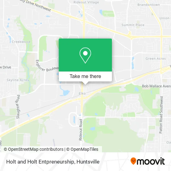 Holt and Holt Entpreneurship map