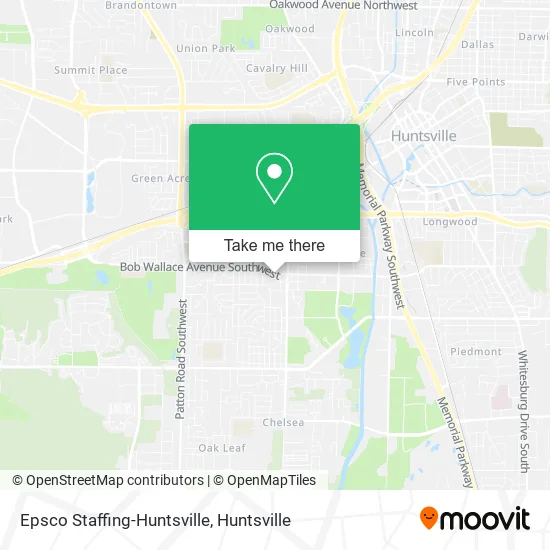 Epsco Staffing-Huntsville map