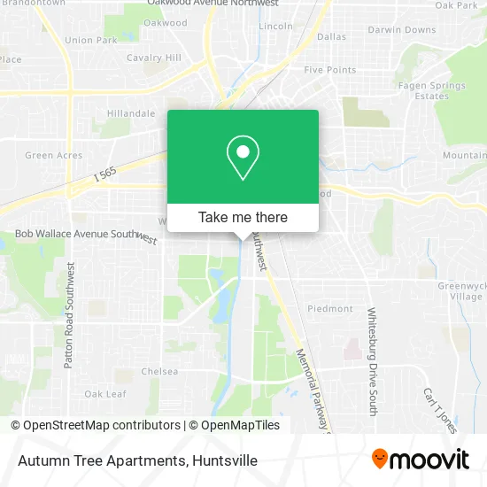 Autumn Tree Apartments map