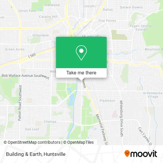 Building & Earth map