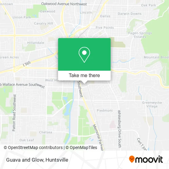 Guava and Glow map