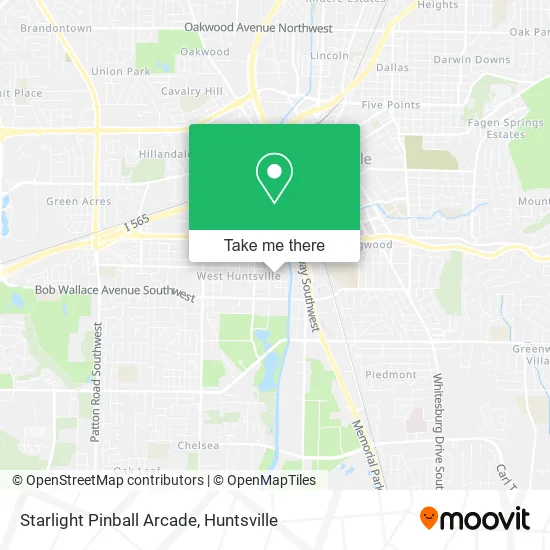 Starlight Pinball Arcade map