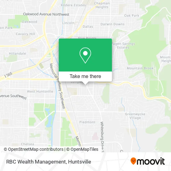 RBC Wealth Management map
