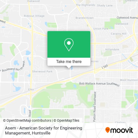 Asem - American Society for Engineering Management map
