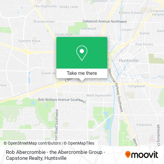 Rob Abercrombie - the Abercrombie Group - Capstone Realty map