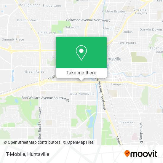 T-Mobile map