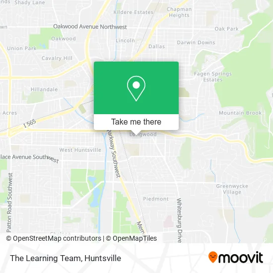 The Learning Team map
