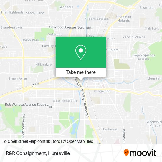 R&R Consignment map