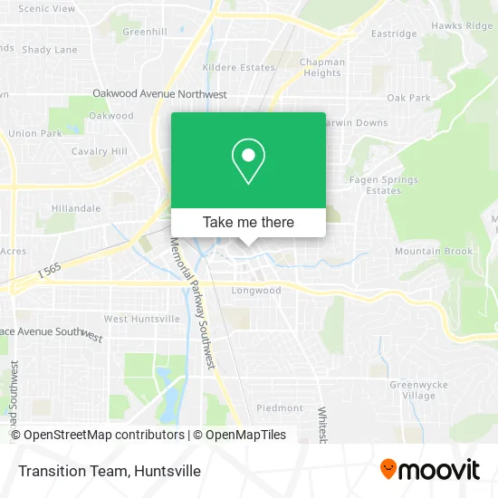 Mapa de Transition Team