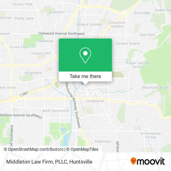 Mapa de Middleton Law Firm, PLLC