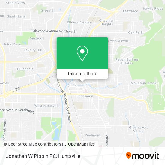 Jonathan W Pippin PC map