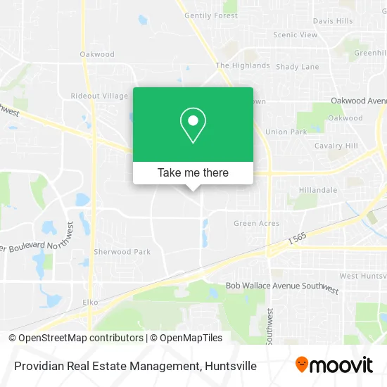 Providian Real Estate Management map