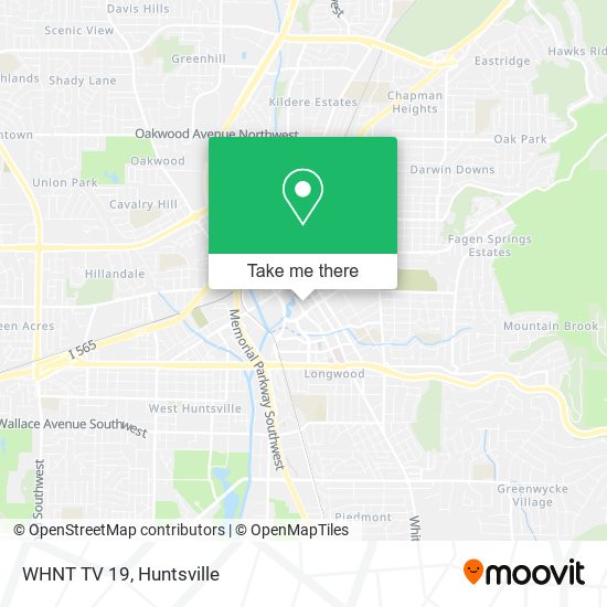 WHNT TV 19 map