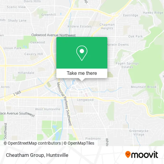 Mapa de Cheatham Group