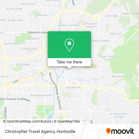 Christopher Travel Agency map