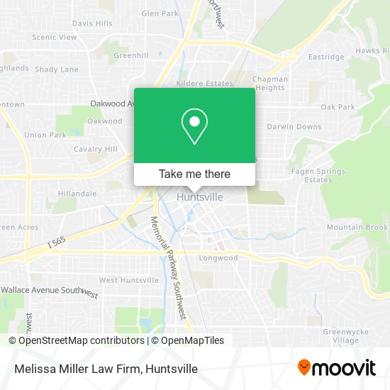 Melissa Miller Law Firm map