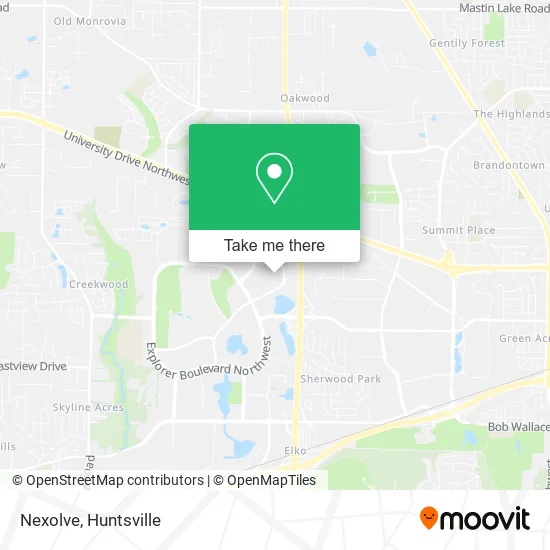 Nexolve map