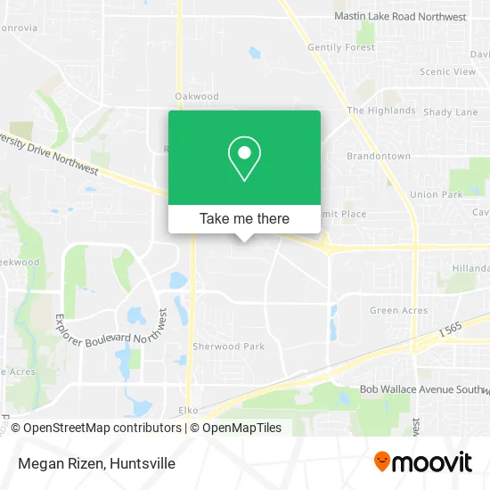 Megan Rizen map