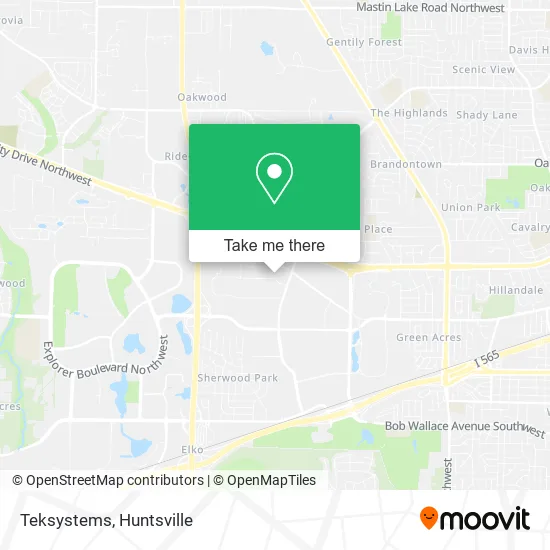 Teksystems map