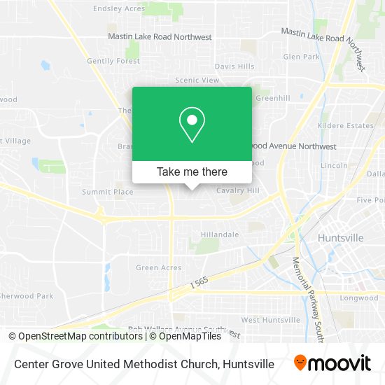 Center Grove United Methodist Church map