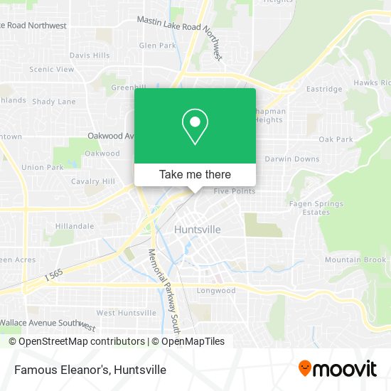 Mapa de Famous Eleanor's
