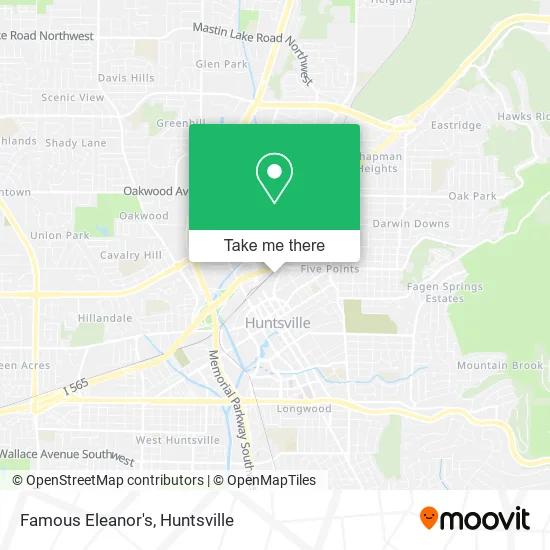 Famous Eleanor's map