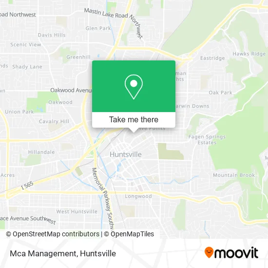Mca Management map
