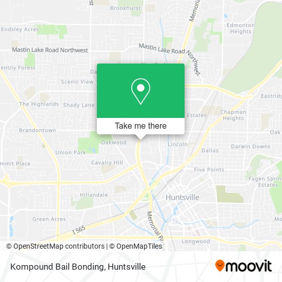 Kompound Bail Bonding map