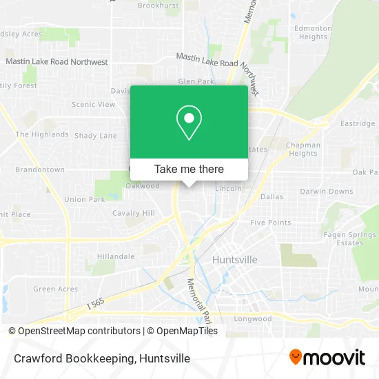 Crawford Bookkeeping map
