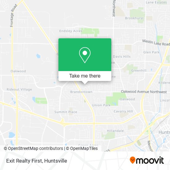 Exit Realty First map