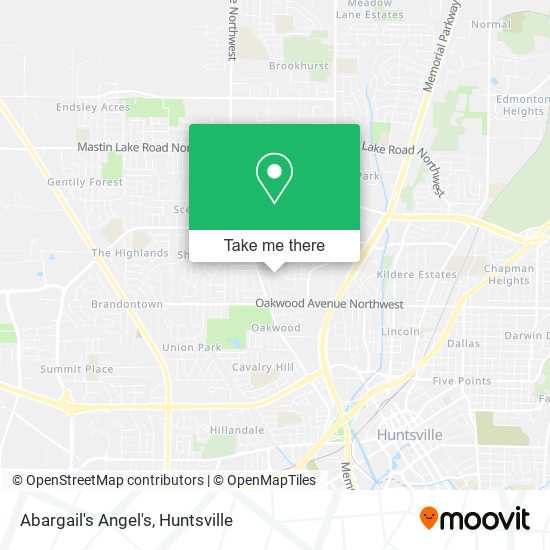 Abargail's Angel's map
