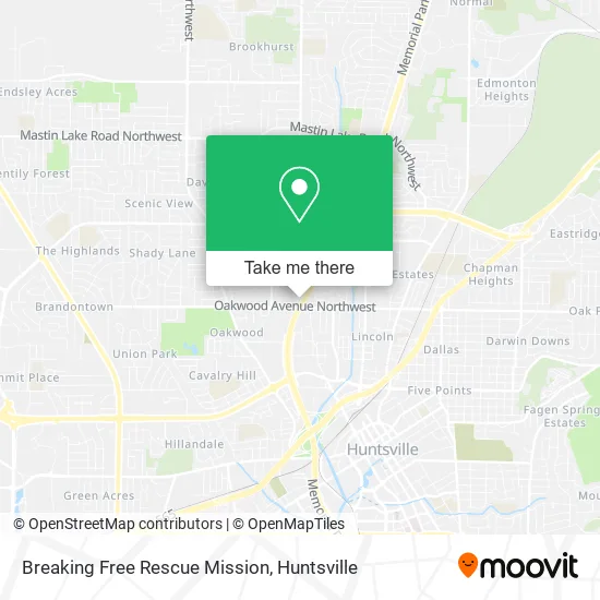 Breaking Free Rescue Mission map