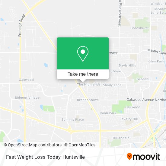 Mapa de Fast Weight Loss Today