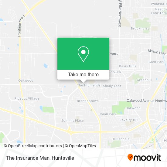 The Insurance Man map