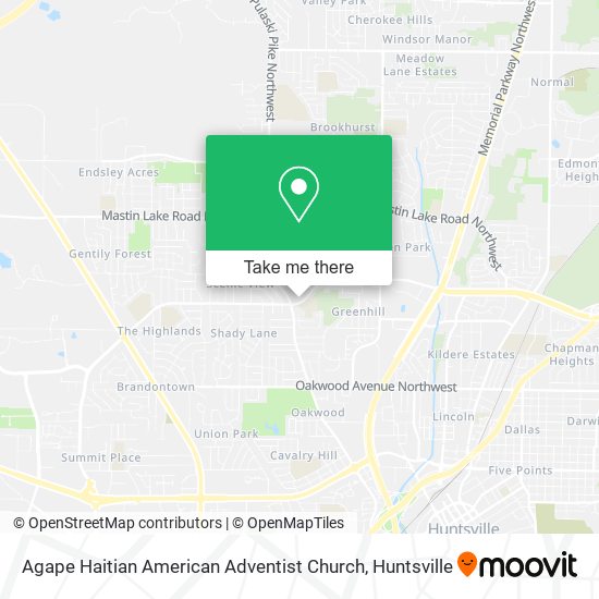 Mapa de Agape Haitian American Adventist Church