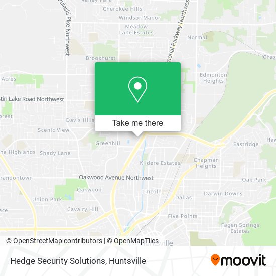 Hedge Security Solutions map