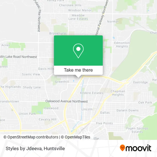 Styles by Jdeeva map