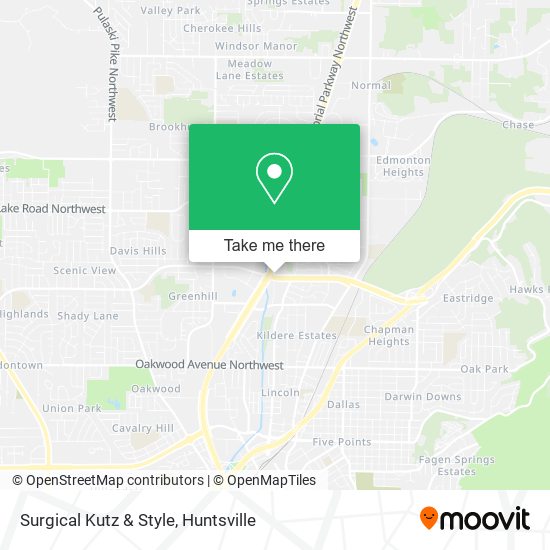 Mapa de Surgical Kutz & Style